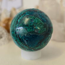 Load image into Gallery viewer, Chrysocolla Sphere