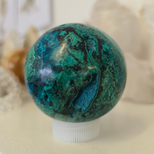 Load image into Gallery viewer, Chrysocolla Sphere