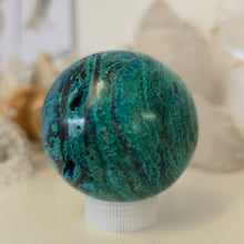 Load image into Gallery viewer, Chrysocolla Sphere