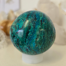 Load image into Gallery viewer, Chrysocolla Sphere