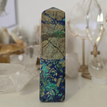 Load image into Gallery viewer, Azurite Malachite Tower