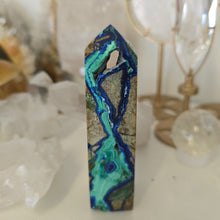Load image into Gallery viewer, Azurite Malachite Tower