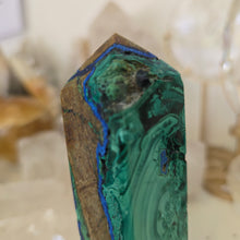 Load image into Gallery viewer, Azurite Malachite Tower