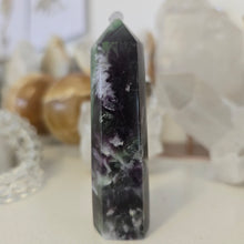 Load image into Gallery viewer, Feather Fluorite Tower