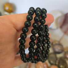 Load image into Gallery viewer, Green Goldstone (Sandstone) Bracelet