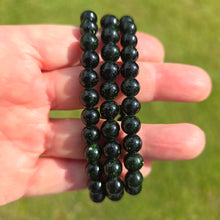 Load image into Gallery viewer, Green Goldstone (Sandstone) Bracelet