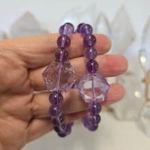 Load image into Gallery viewer, Amethyst Star Bracelet