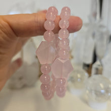 Load image into Gallery viewer, Rose Quartz Star Bracelet