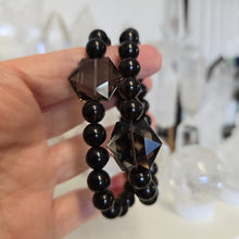 Load image into Gallery viewer, Smoky Quartz Star Bracelet