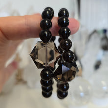 Load image into Gallery viewer, Smoky Quartz Star Bracelet
