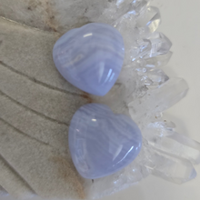 Load image into Gallery viewer, Blue Lace Agate Hearts