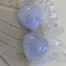 Load image into Gallery viewer, Blue Lace Agate Hearts