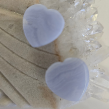 Load image into Gallery viewer, Blue Lace Agate Hearts