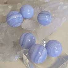 Load image into Gallery viewer, Blue Lace Agate Spheres