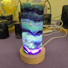 Load image into Gallery viewer, Rainbow Fluorite Lamp