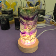 Load image into Gallery viewer, Rainbow Fluorite Lamp