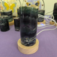 Load image into Gallery viewer, Rainbow Fluorite Lamp