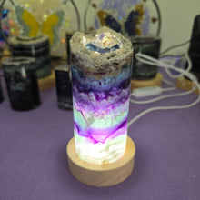 Load image into Gallery viewer, Rainbow Fluorite Lamp
