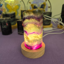 Load image into Gallery viewer, Rainbow Fluorite Lamp