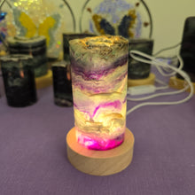 Load image into Gallery viewer, Rainbow Fluorite Lamp