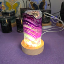 Load image into Gallery viewer, Rainbow Fluorite Lamp