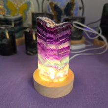 Load image into Gallery viewer, Rainbow Fluorite Lamp