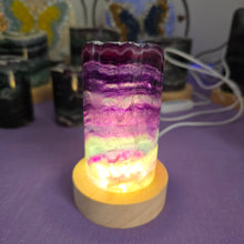 Load image into Gallery viewer, Rainbow Fluorite Lamp