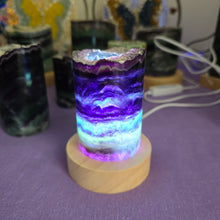 Load image into Gallery viewer, Rainbow Fluorite Lamp