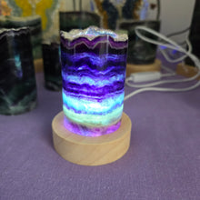 Load image into Gallery viewer, Rainbow Fluorite Lamp