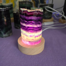 Load image into Gallery viewer, Rainbow Fluorite Lamp