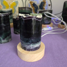 Load image into Gallery viewer, Rainbow Fluorite Lamp