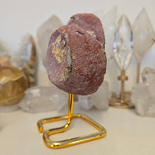 Load image into Gallery viewer, Agate Geode on Stand