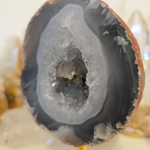 Load image into Gallery viewer, Agate Geode on Stand