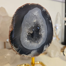Load image into Gallery viewer, Agate Geode on Stand