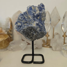 Load image into Gallery viewer, Blue Kyanite on Stand