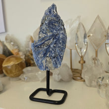 Load image into Gallery viewer, Blue Kyanite on Stand