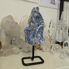 Load image into Gallery viewer, Blue Kyanite on Stand