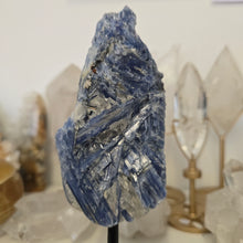 Load image into Gallery viewer, Blue Kyanite on Stand