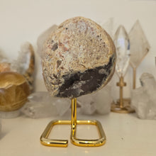 Load image into Gallery viewer, Agate Geode on Stand