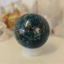 Load image into Gallery viewer, Blue Apatite Sphere