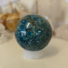 Load image into Gallery viewer, Blue Apatite Sphere