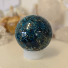 Load image into Gallery viewer, Blue Apatite Sphere