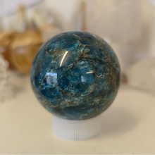 Load image into Gallery viewer, Blue Apatite Sphere