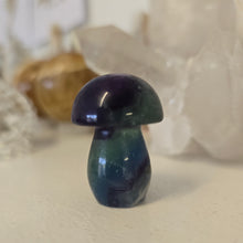 Load image into Gallery viewer, Rainbow Fluorite Mushroom