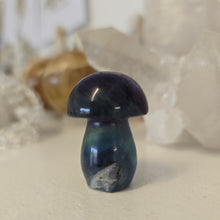 Load image into Gallery viewer, Rainbow Fluorite Mushroom