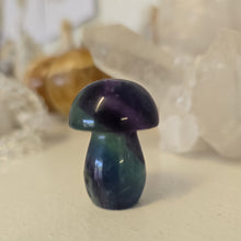 Load image into Gallery viewer, Rainbow Fluorite Mushroom