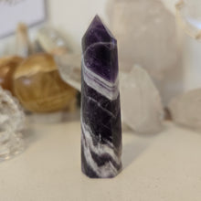 Load image into Gallery viewer, Chevron Amethyst Tower