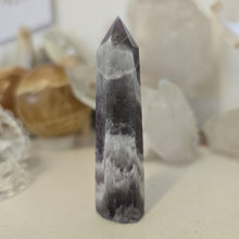 Load image into Gallery viewer, Chevron Amethyst Tower