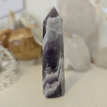 Load image into Gallery viewer, Chevron Amethyst Tower