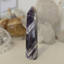 Load image into Gallery viewer, Chevron Amethyst Tower